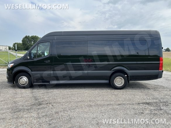 Used 2025 Mercedes-Benz Sprinter 3500 High-Roof Executive Shuttle