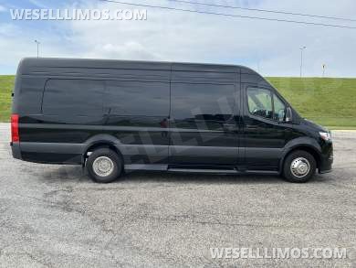 Used 2025 Mercedes-Benz Sprinter 3500 High-Roof Executive Shuttle