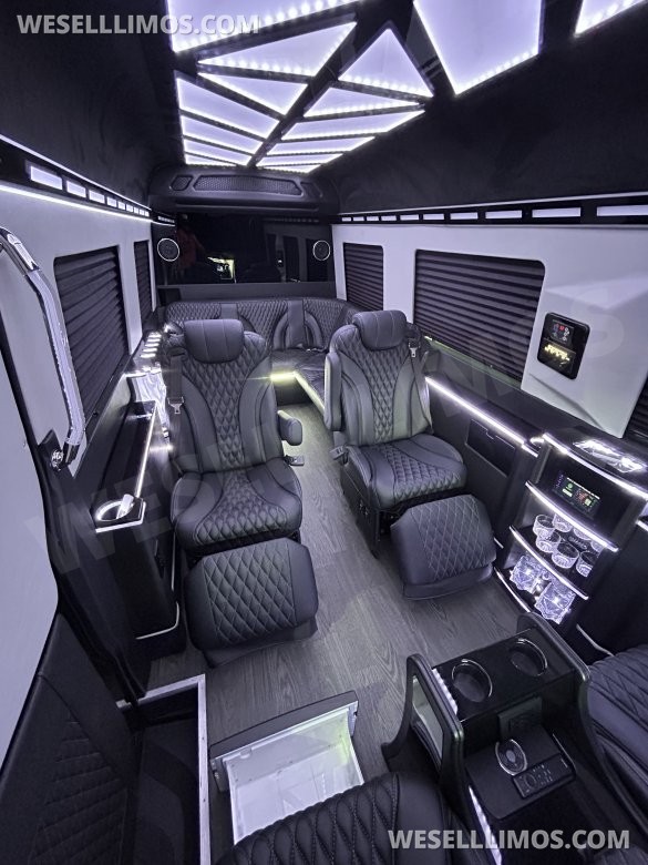 Used 2025 Mercedes-Benz Sprinter 3500 High-Roof Executive Shuttle