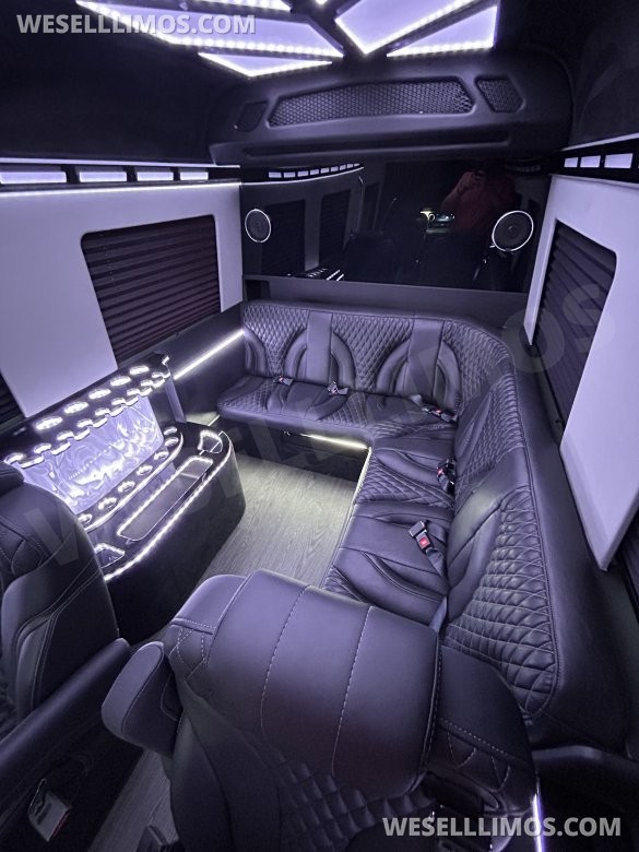 Used 2025 Mercedes-Benz Sprinter 3500 High-Roof Executive Shuttle