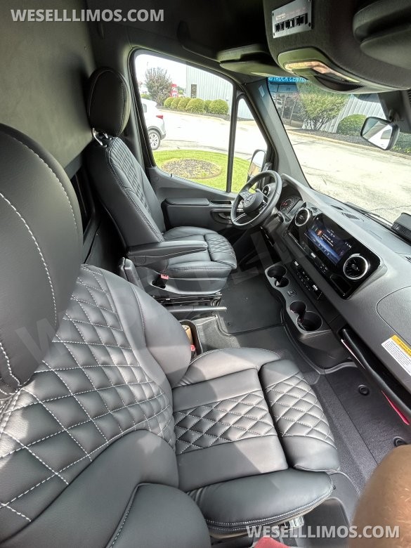 Used 2025 Mercedes-Benz Sprinter 3500 High-Roof Executive Shuttle
