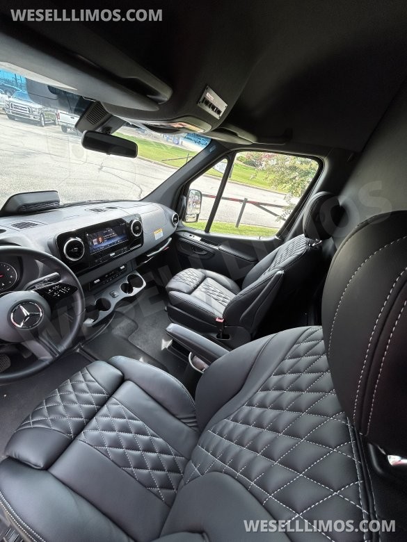 Used 2025 Mercedes-Benz Sprinter 3500 High-Roof Executive Shuttle
