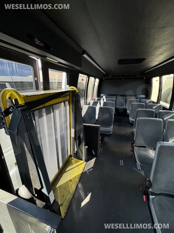 2015 Executive Coach Builder Ford F-550 CNG Shuttle Bus