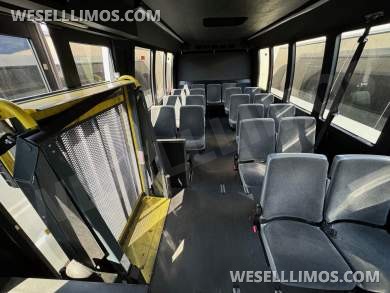 2015 Executive Coach Builder Ford F-550 CNG Shuttle Bus