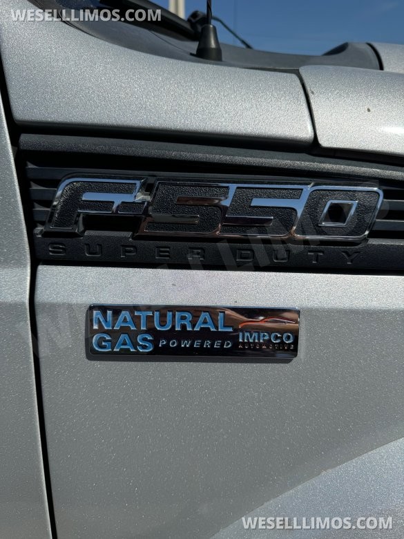 2015 Executive Coach Builder Ford F-550 CNG Shuttle Bus