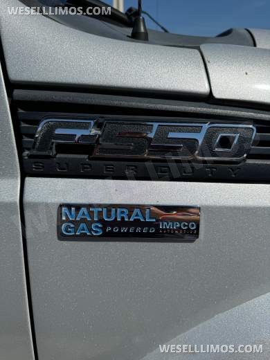 2015 Executive Coach Builder Ford F-550 CNG Shuttle Bus