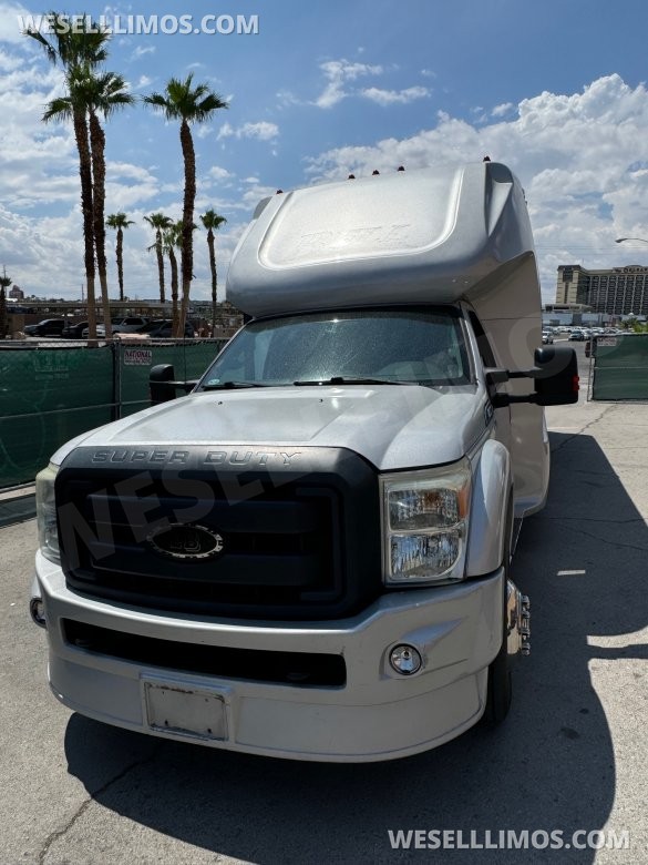 2015 Executive Coach Builder Ford F-550 CNG Shuttle Bus