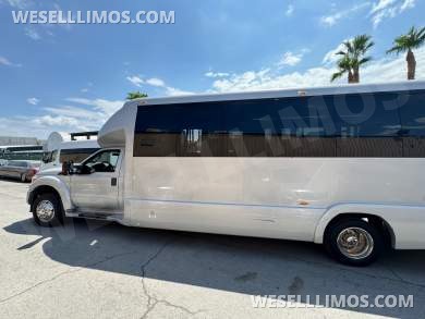 2015 Executive Coach Builder Ford F-550 CNG Shuttle Bus
