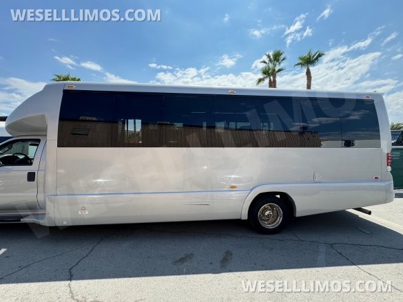 2015 Executive Coach Builder Ford F-550 CNG Shuttle Bus