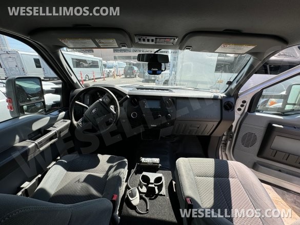 2015 Executive Coach Builder Ford F-550 CNG Shuttle Bus