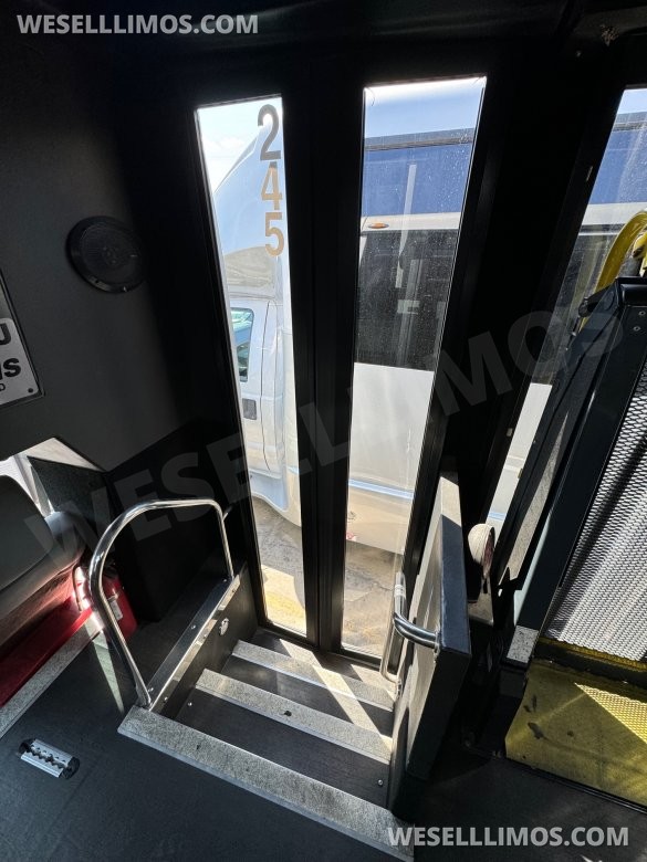 2015 Executive Coach Builder Ford F-550 CNG Shuttle Bus