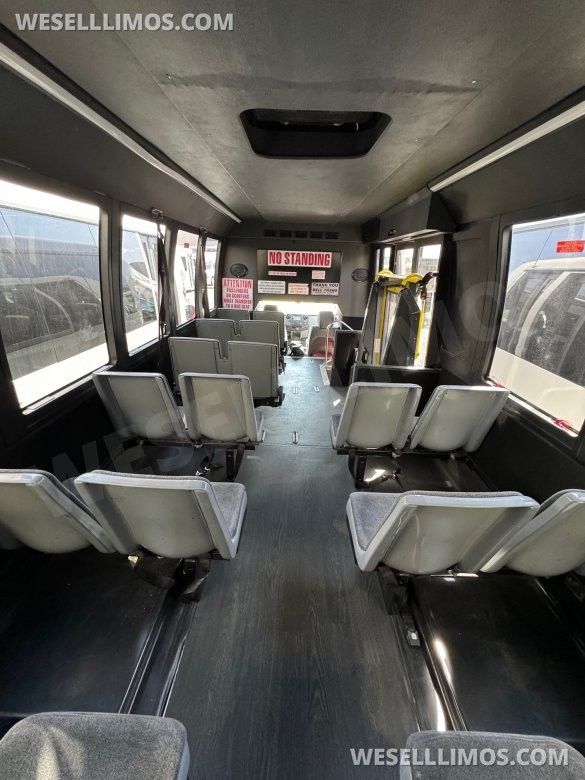 2015 Executive Coach Builder Ford F-550 CNG Shuttle Bus