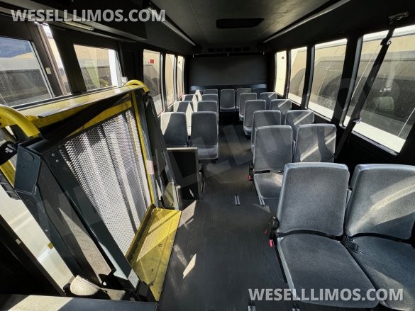2015 Executive Coach Builder Ford F-550 CNG Shuttle Bus