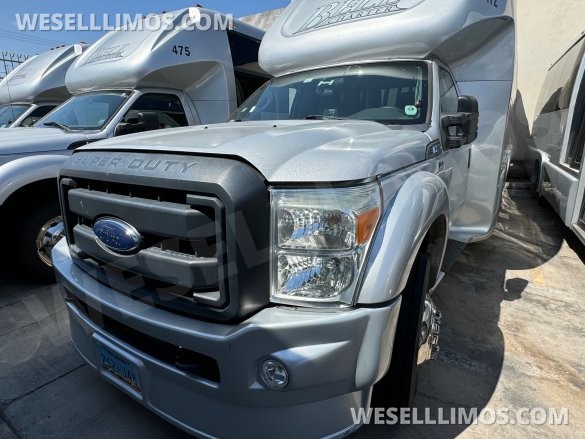 2015 Executive Coach Builder Ford F-550 CNG Shuttle Bus