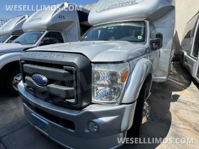 2015 Executive Coach Builder Ford F-550 CNG Shuttle Bus