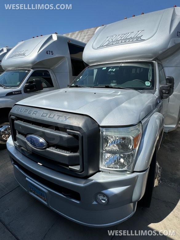 2015 Executive Coach Builder Ford F-550 CNG Shuttle Bus