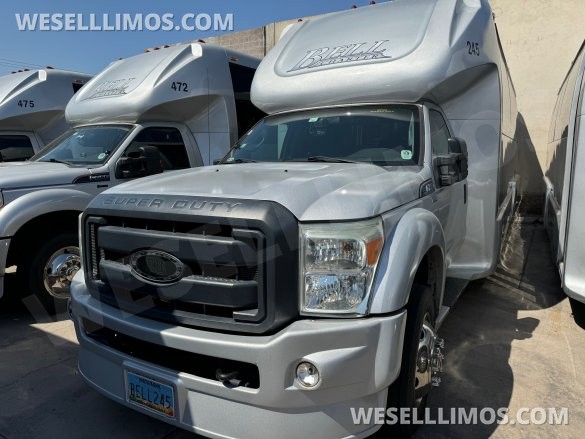 2015 Executive Coach Builder Ford F-550 CNG Shuttle Bus