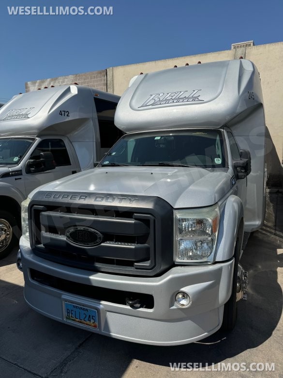 2015 Executive Coach Builder Ford F-550 CNG Shuttle Bus