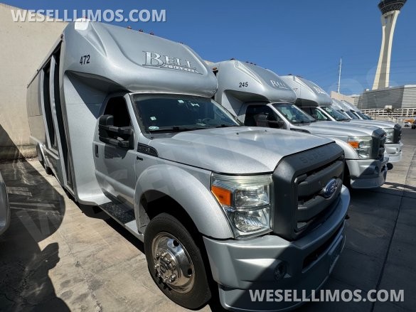 2015 Executive Coach Builder Ford F-550 CNG Shuttle Bus