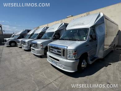 2015 Executive Coach Builder Ford F-550 CNG Shuttle Bus