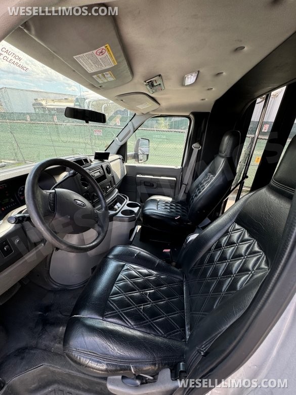 2014 Executive Coach Builder Ford E-450 CNG Shuttle Bus