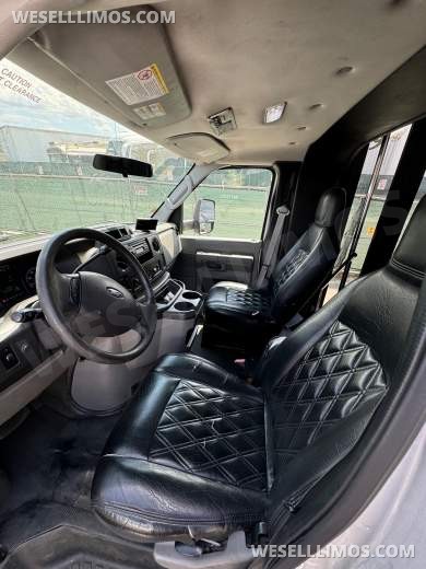 2014 Executive Coach Builder Ford E-450 CNG Shuttle Bus