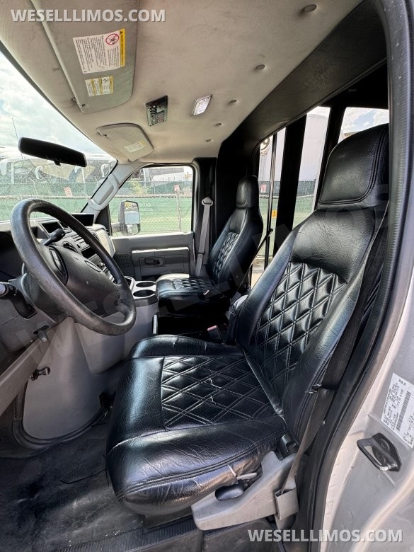 2014 Executive Coach Builder Ford E-450 CNG Shuttle Bus