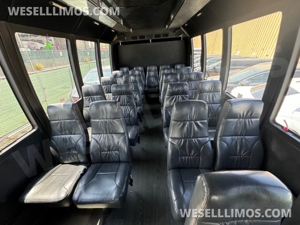 2014 Executive Coach Builder Ford E-450 CNG Shuttle Bus