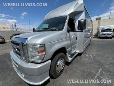 2014 Executive Coach Builder Ford E-450 CNG Shuttle Bus