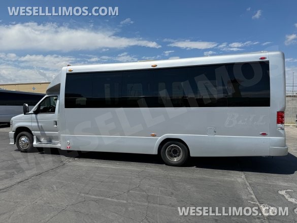 2014 Executive Coach Builder Ford E-450 CNG Shuttle Bus