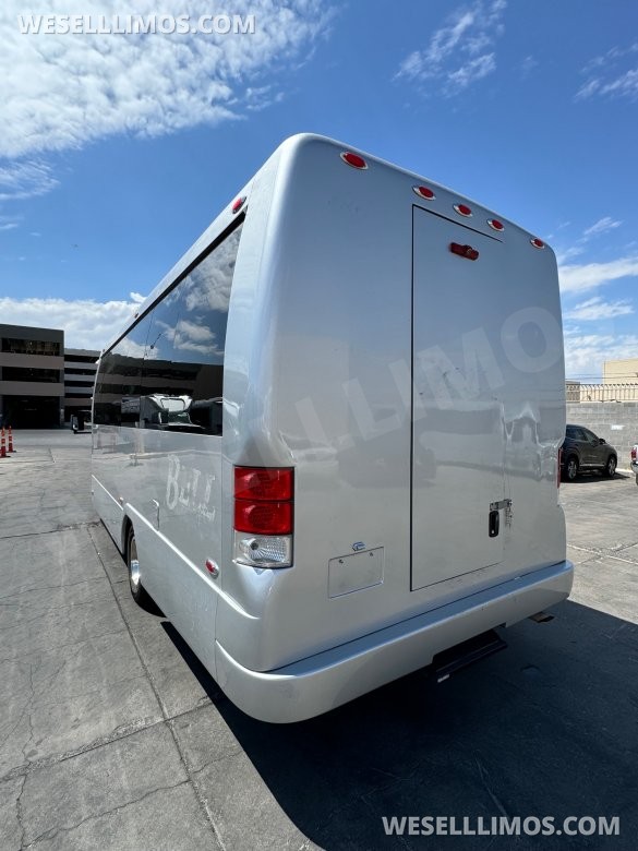 2014 Executive Coach Builder Ford E-450 CNG Shuttle Bus