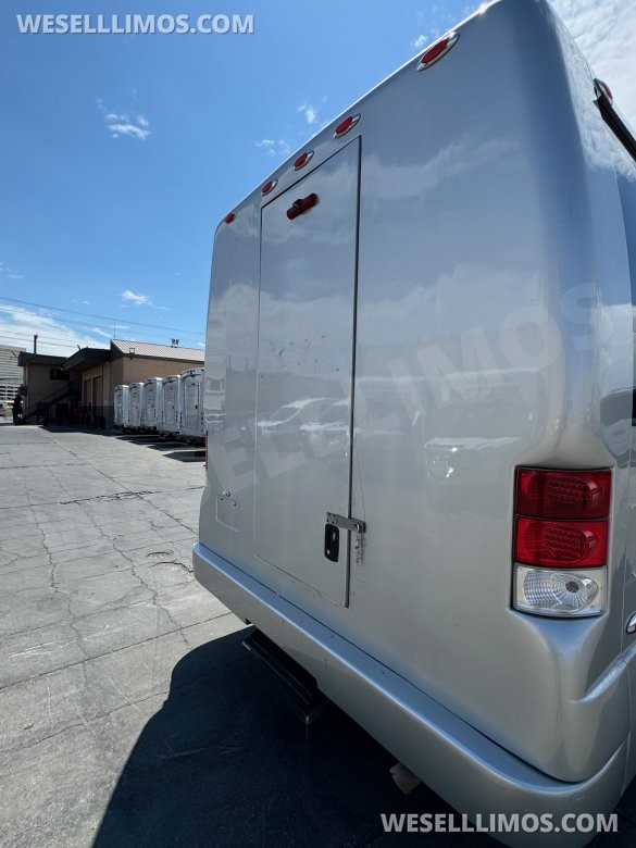 2014 Executive Coach Builder Ford E-450 CNG Shuttle Bus