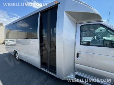 2014 Executive Coach Builder Ford E-450 CNG Shuttle Bus