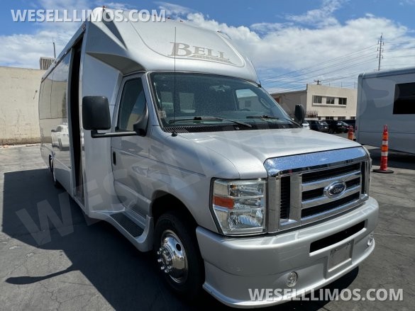 2014 Executive Coach Builder Ford E-450 CNG Shuttle Bus