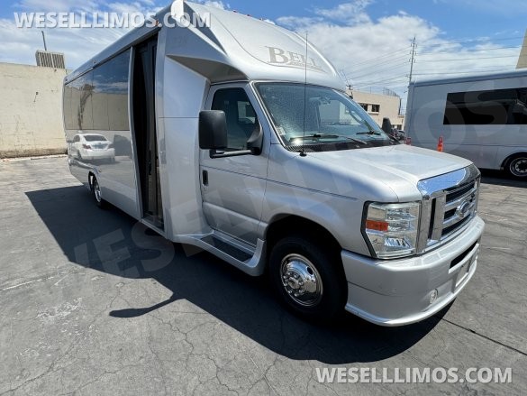 2014 Executive Coach Builder Ford E-450 CNG Shuttle Bus