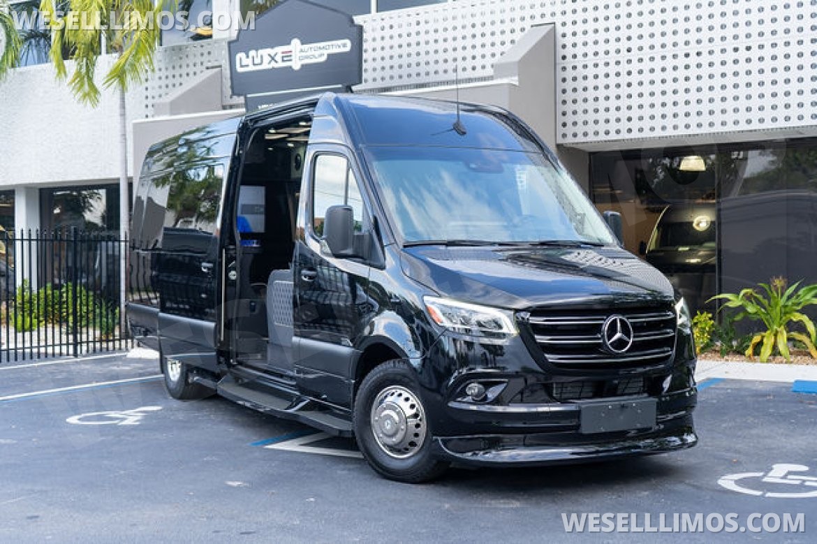 Sprinter for sale: 2025 Mercedes-Benz Professional Limo 242" by Midwest Automotive Design
