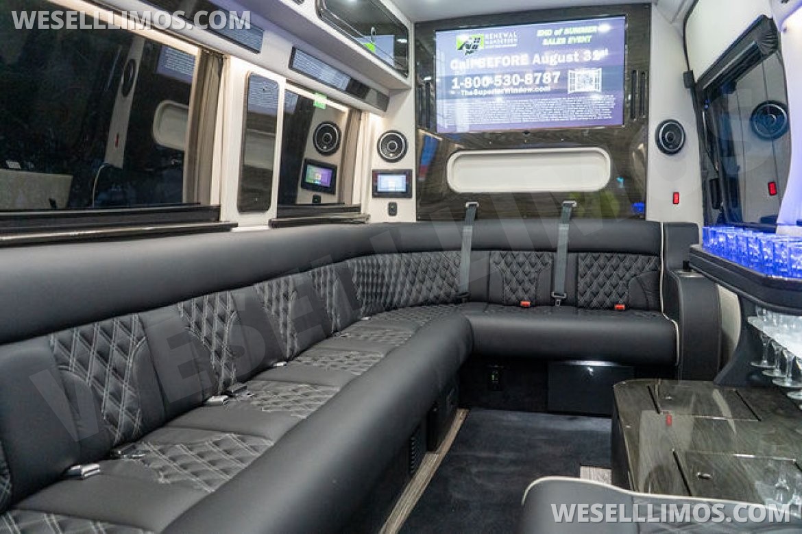 Photo of Sprinter for sale: 2025 Mercedes-Benz Professional Limo 242" by Midwest Automotive Design