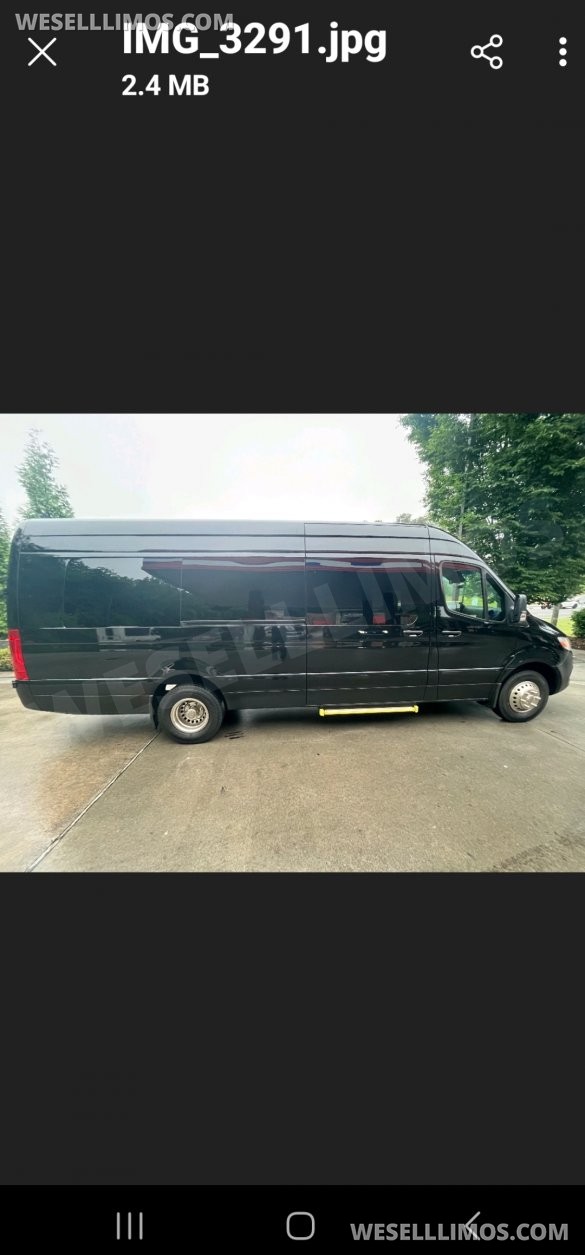 2023 Climb Coachworks Mercedes-Benz Executive Sprinter Executive Shuttle