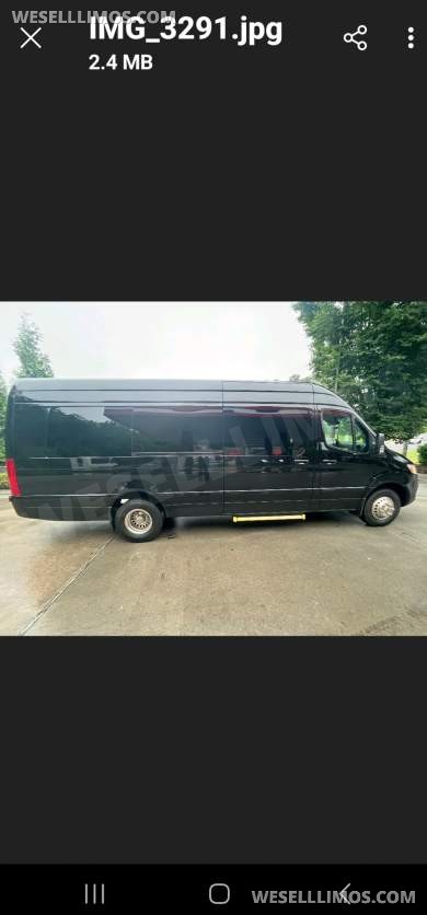2023 Climb Coachworks Mercedes-Benz Executive Sprinter Executive Shuttle