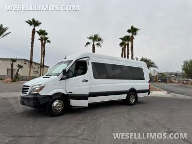 2017 Mercedes-Benz 3500 Dually Executive Shuttle Style Sprinter McSweeney Designs/ LA West