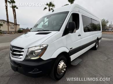 2017 Mercedes-Benz 3500 Dually Executive Shuttle Style Sprinter McSweeney Designs/ LA West