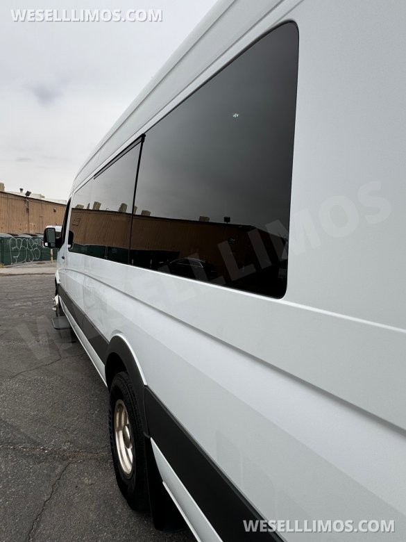 2017 Mercedes-Benz 3500 Dually Executive Shuttle Style Sprinter McSweeney Designs/ LA West