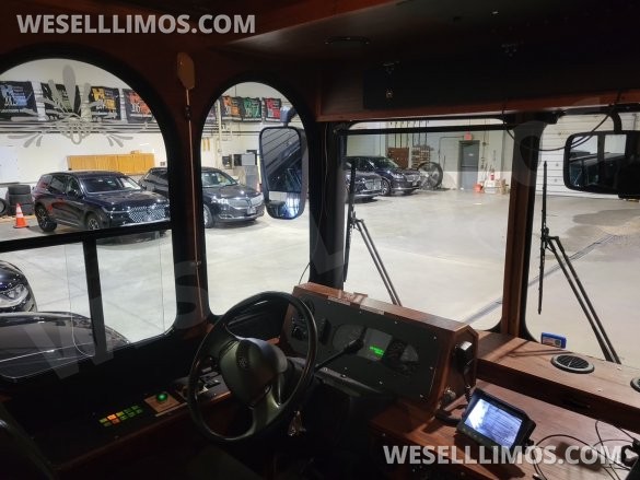 2015 Specialty Vehicles Ford 22 passenger trolley with rear platform
