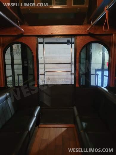 2015 Specialty Vehicles Ford 22 passenger trolley with rear platform