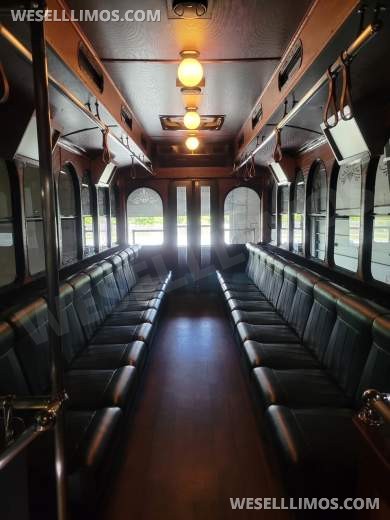 2015 Specialty Vehicles Ford 22 passenger trolley with rear platform