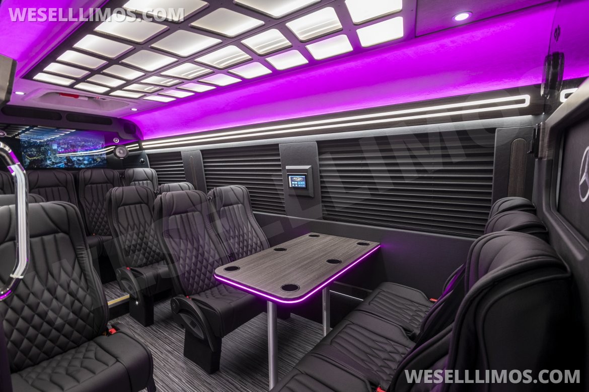 Photo of Sprinter for sale: 2025 Mercedes-Benz 14px Executive Shuttle 170&quot; by First Class Customs, Inc.
