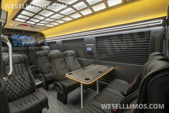 2025 First Class Customs, Inc. Mercedes-Benz 14px Executive Shuttle Sprinter