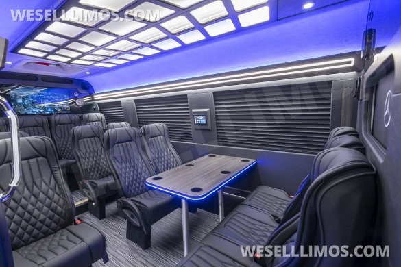 2025 First Class Customs, Inc. Mercedes-Benz 14px Executive Shuttle Sprinter