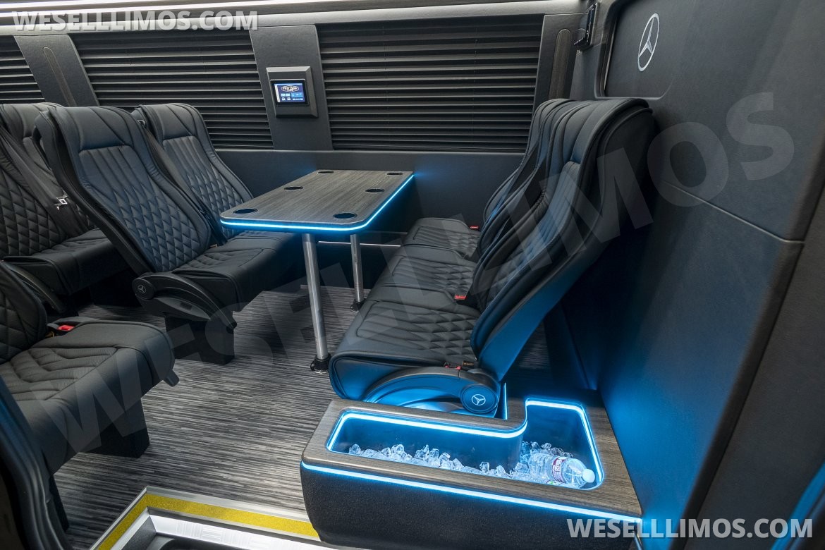 Photo of Sprinter for sale: 2025 Mercedes-Benz 14px Executive Shuttle 170&quot; by First Class Customs, Inc.