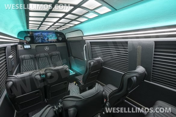 2025 First Class Customs, Inc. Mercedes-Benz 14px Executive Shuttle Sprinter